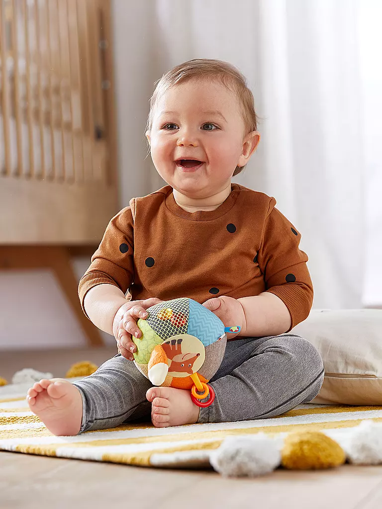 HABA 304602 Tiere Zierband – Farbenfrohes Lernspiel Mit 8 Holzfiguren Für Kinder