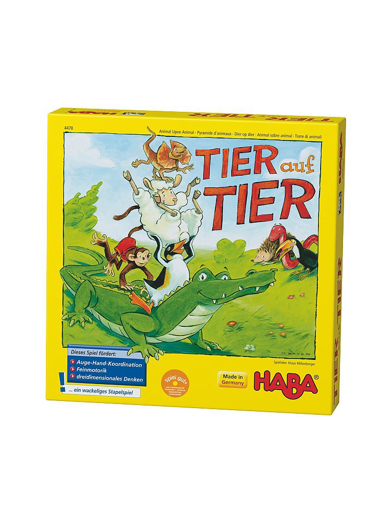 HABA Stapelspiel - Tier auf Tier