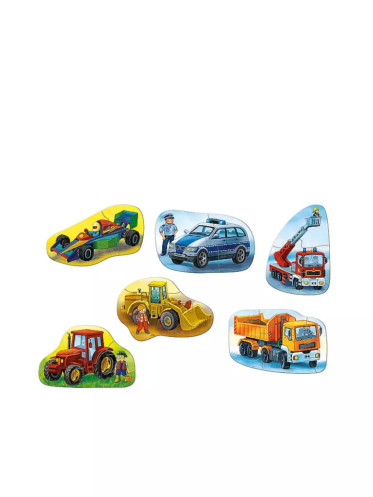 HABA | 6 erste Puzzles Fahrzeuge | keine Farbe