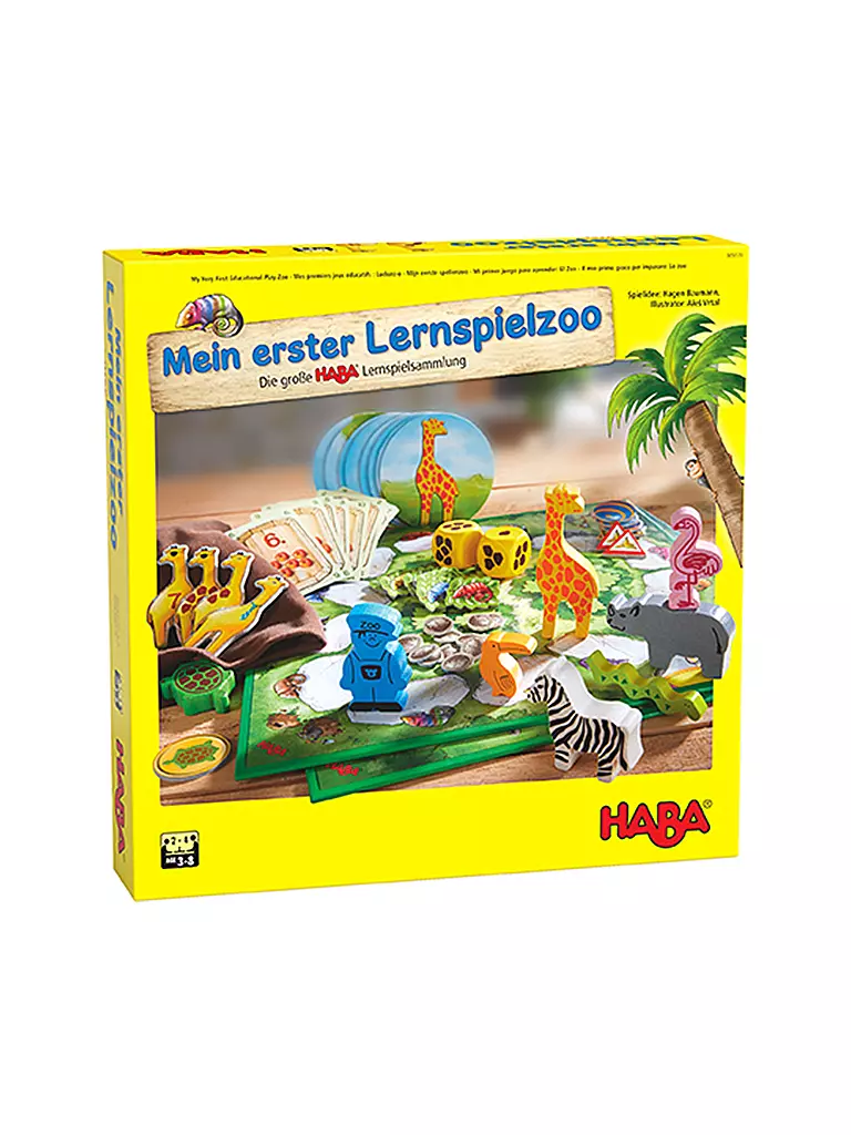 HABA | Brettspiel - Mein erster Lernspielzoo | bunt