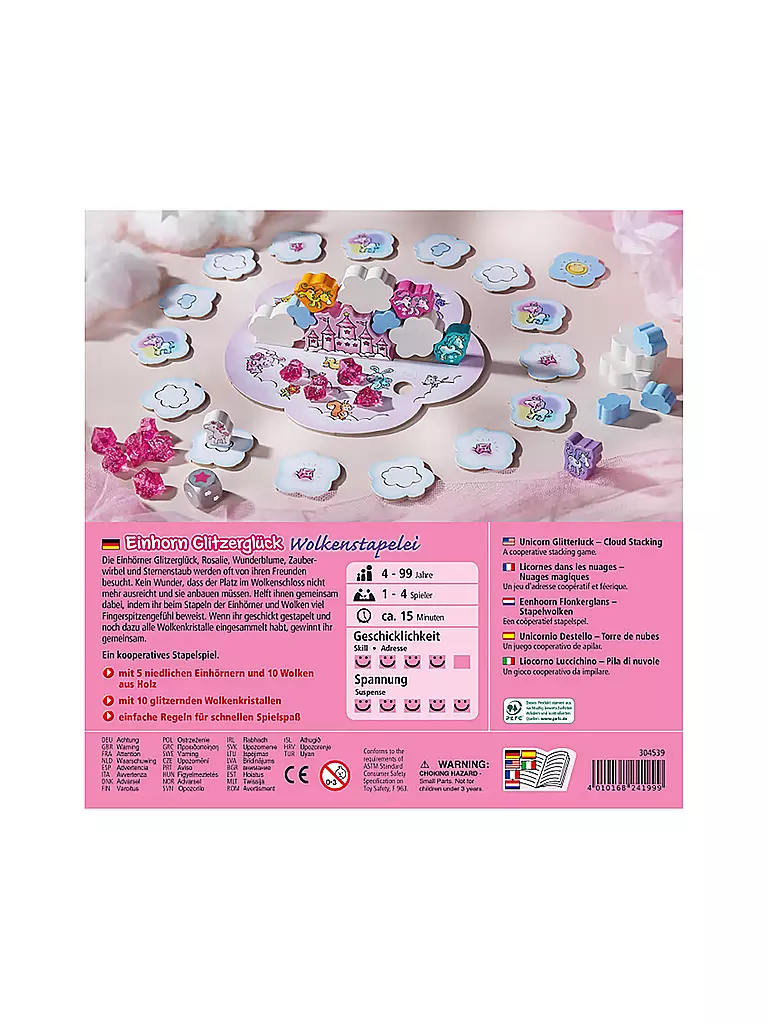 HABA | Einhorn Glitzerglück - Wolkenstapelei | keine Farbe