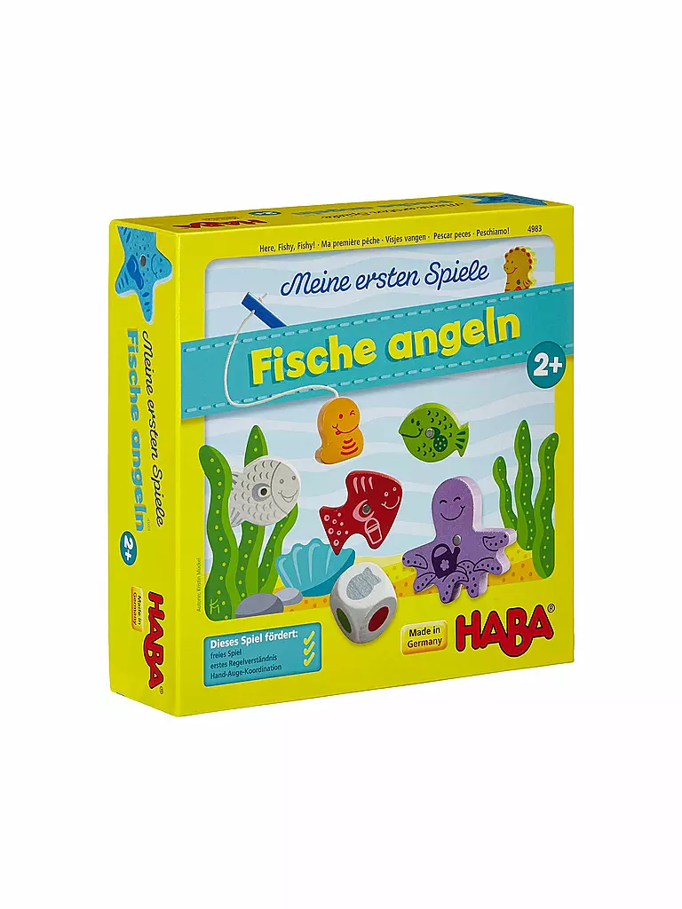 HABA | Kinderspiel - Meine ersten Spiele (Fische angeln) | keine Farbe