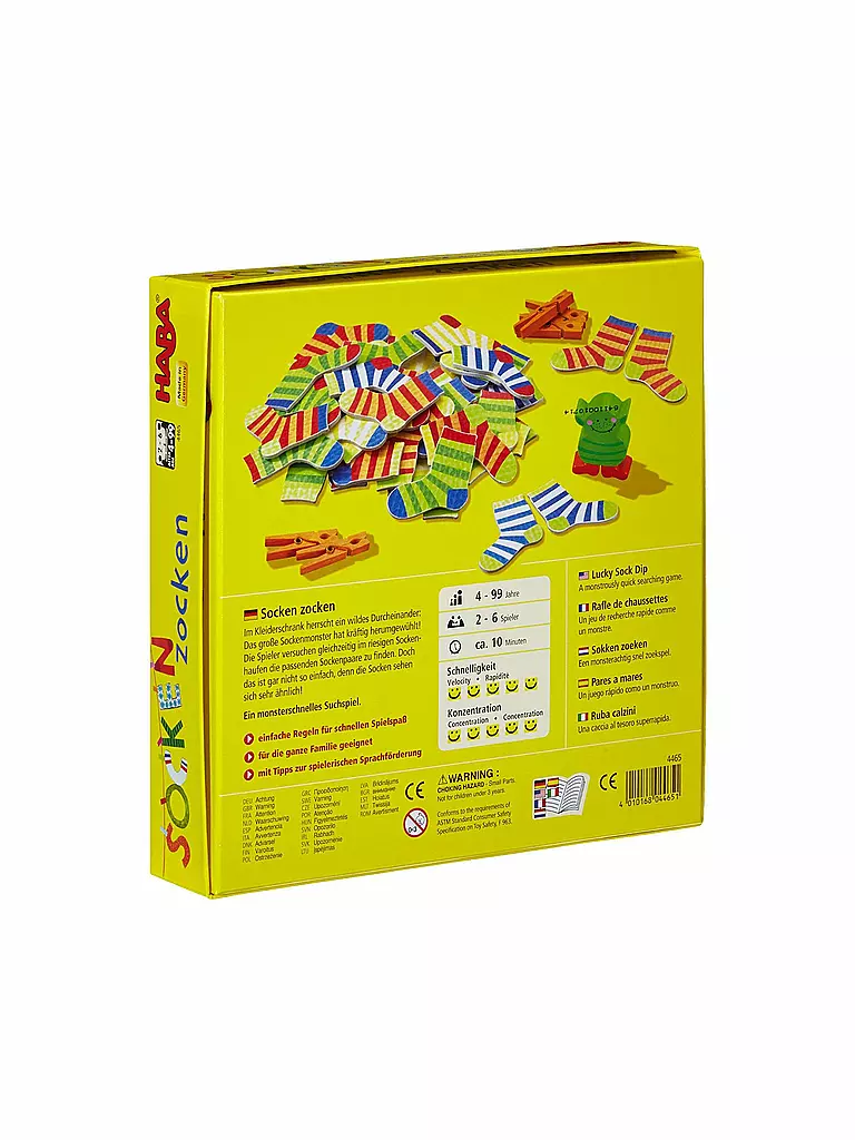Pièce De Rechange Haba Socken Zocken – Référence 4465 – Occasion