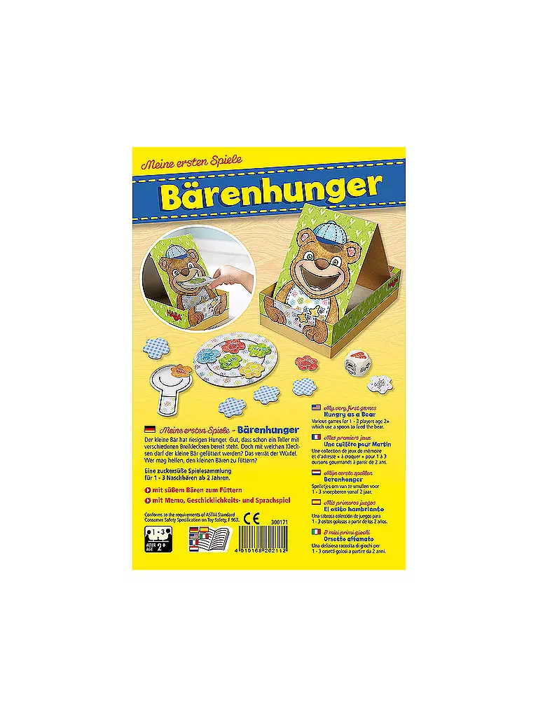 HABA | Meine ersten Spiele – Bärenhunger | keine Farbe