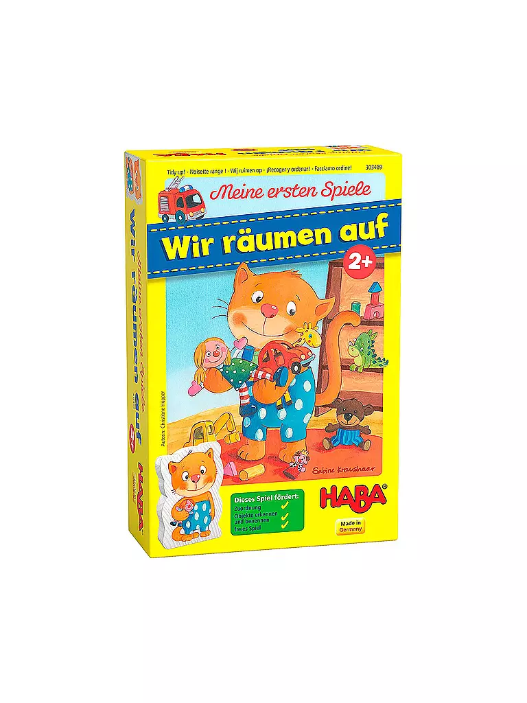 HABA | Meine ersten Spiele – Wir räumen auf | keine Farbe