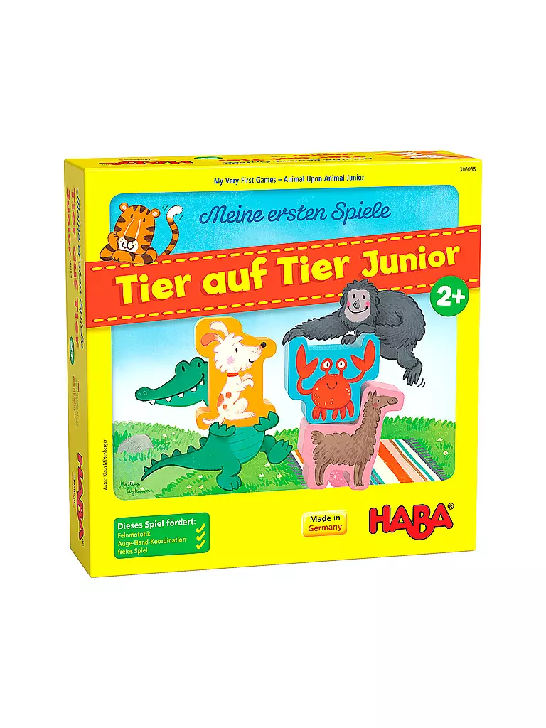HABA | Meine ersten Spiele - Tier auf Tier Junior | keine Farbe
