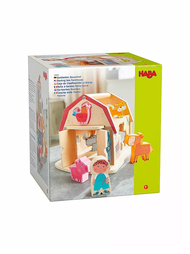 HABA | Sortierbox Bauernhof | keine Farbe