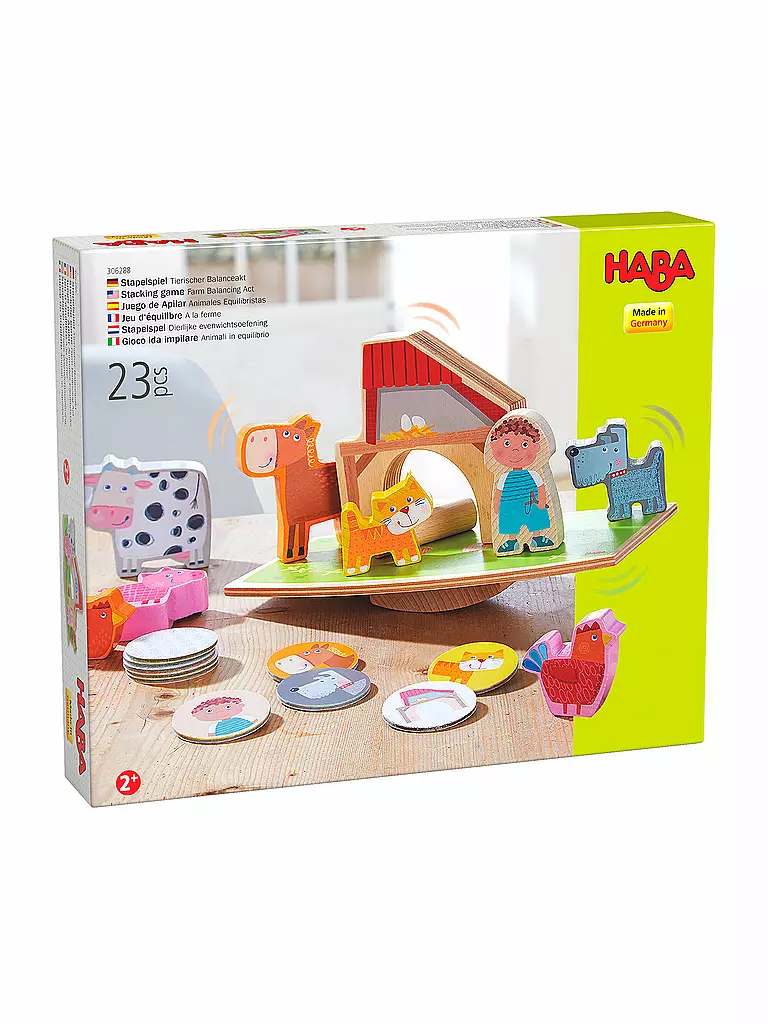 HABA | Stapelspiel Tierischer Balanceakt | keine Farbe