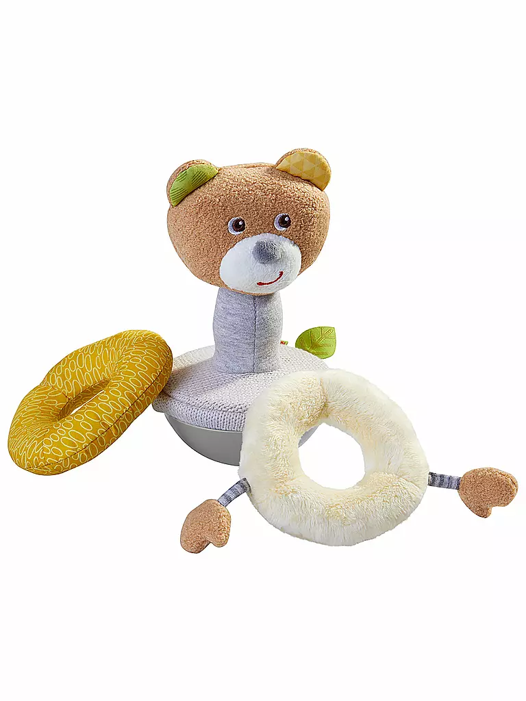 HABA | Stehauffigur Stapel-Bär | beige