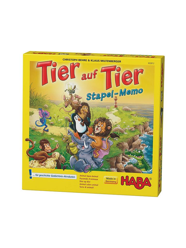 HABA | Tier auf Tier - Stapelmemo  | keine Farbe