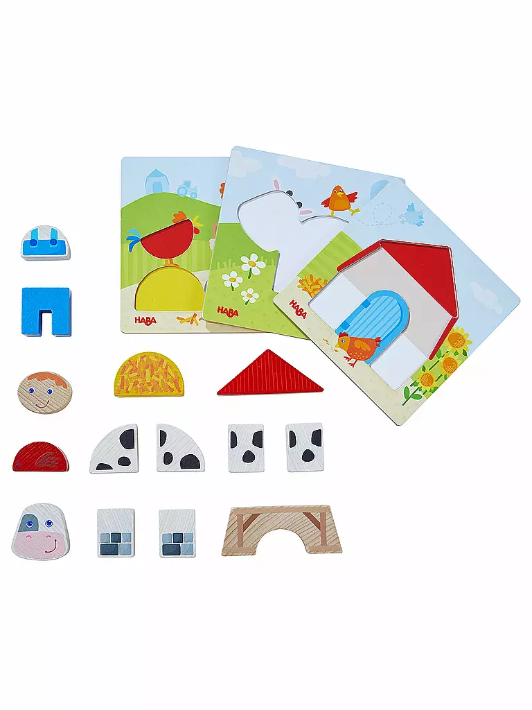 HABA | Zuordnungsspiel Bauernhof | keine Farbe