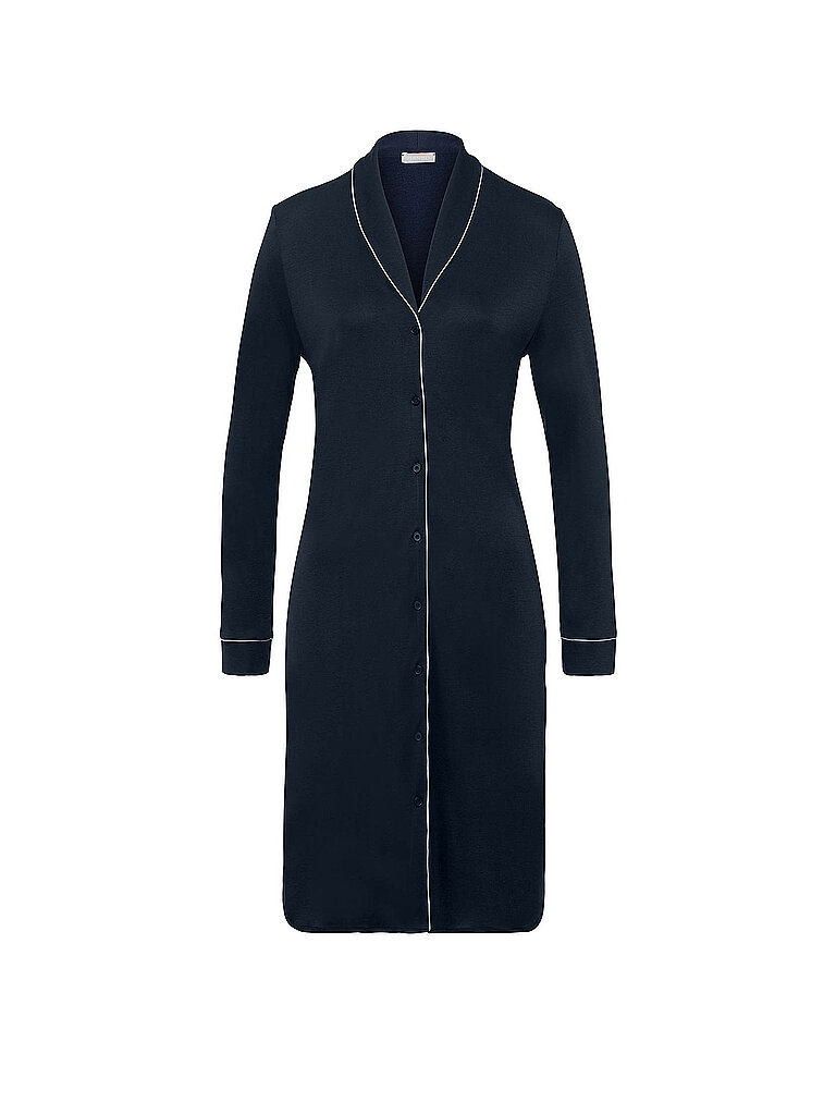 HANRO Nachthemd Natural Comfort dunkelblau | XS