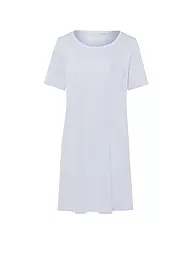 HANRO | Sleepshirt - Nachthemd "Cotton Deluxe" | hellblau
