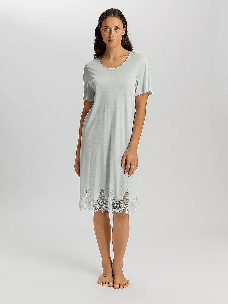 HANRO | Nachthemd - Sleepshirt  | hellgrün