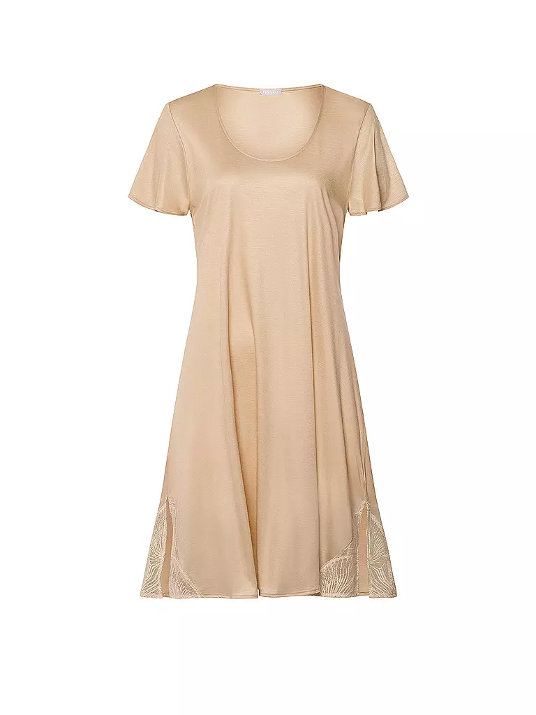 HANRO | Nachthemd - Sleepshirt | camel