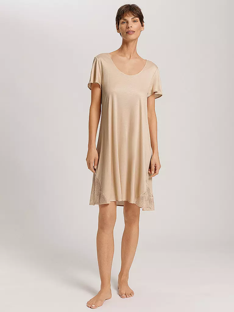 HANRO | Nachthemd - Sleepshirt | camel