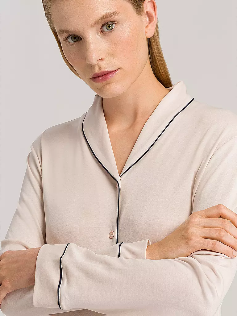 HANRO | Nachthemd Natural Comfort | blau
