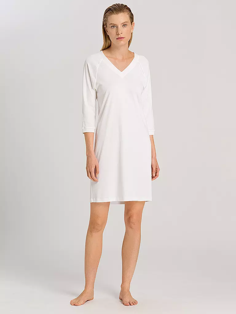 HANRO | Sleepshirt - Nachthemd "Pure Essence" | creme