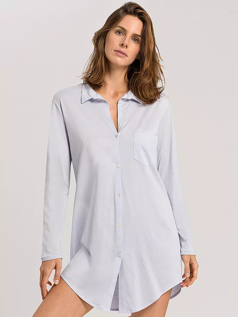 HANRO | Sleepshirt Nachthemd Carry | blau