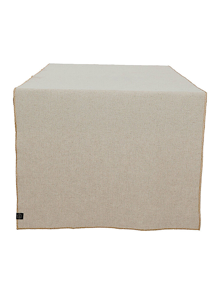 HAOMY Tischläufer 48x160cm VERONE Naturel/Beige beige