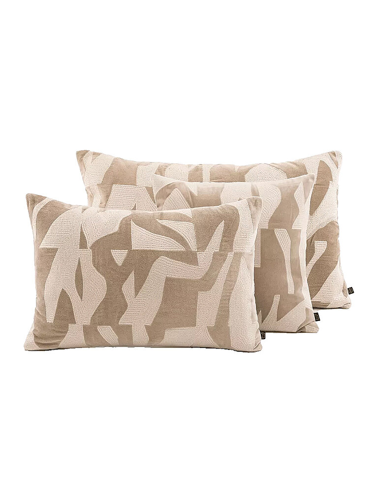 HAOMY Kissenhülle 45x45cm MILTON Lin beige