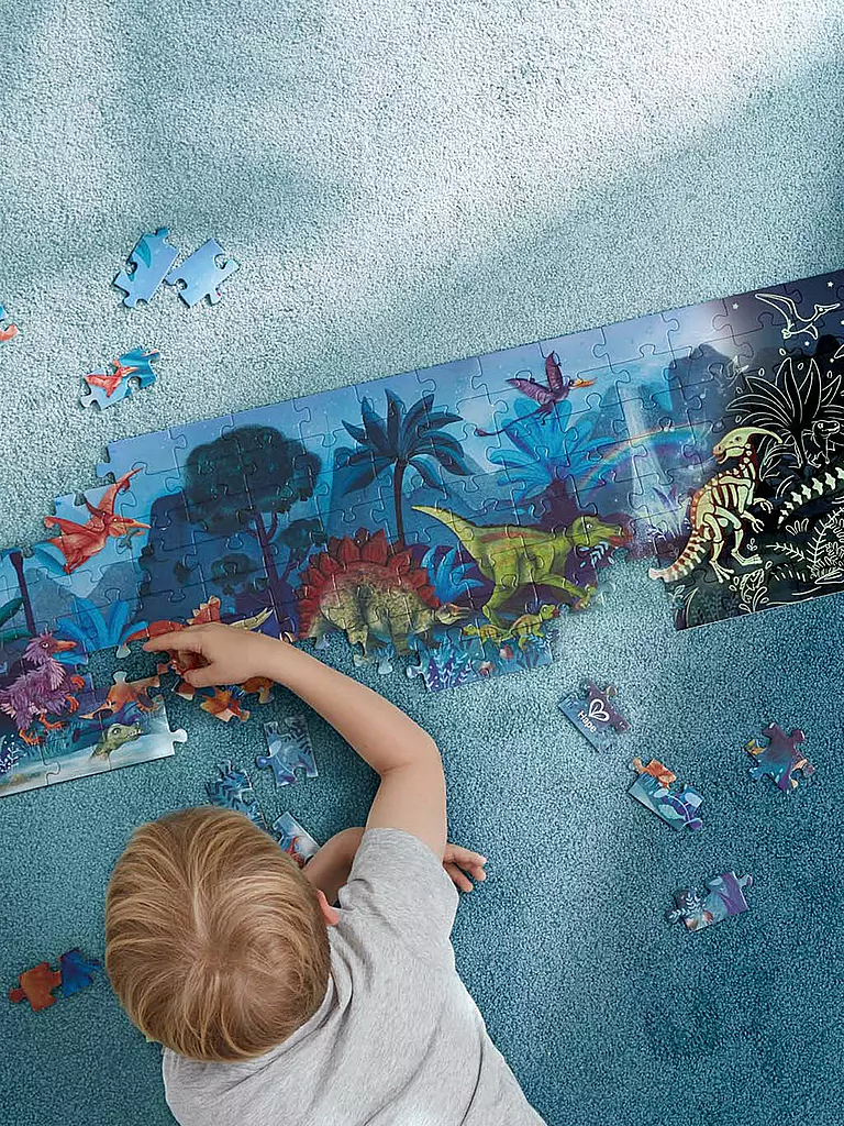 HAPE | Puzzle - Dinosaurier 210 Teile | keine Farbe