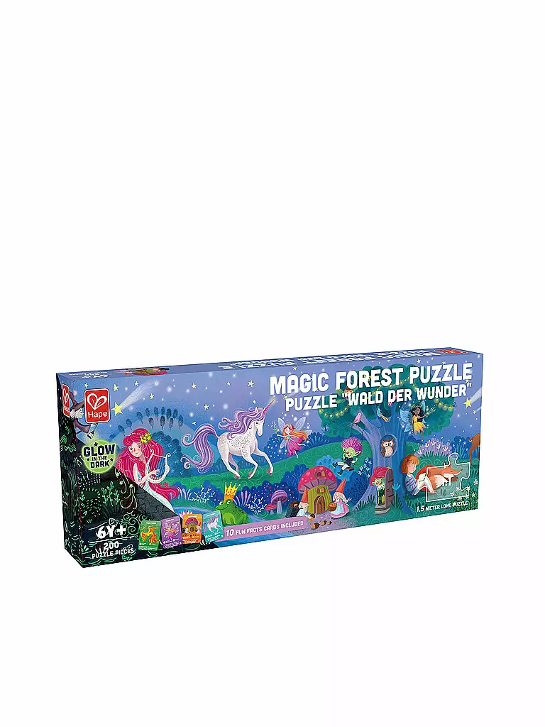 HAPE | Puzzle - Wald der Wunder 210 Teile | keine Farbe