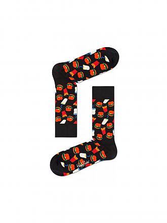 HAPPY SOCKS | Herren Socken HAMBURGER 41-46 black