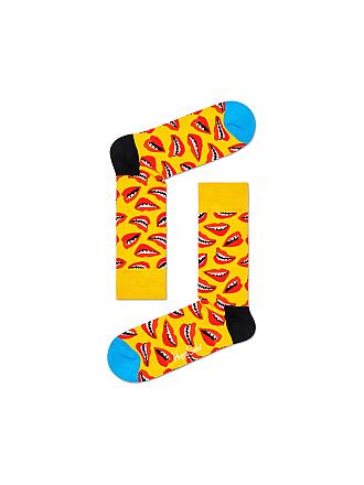 HAPPY SOCKS | Damen Socken LIPS 36-40 bunt