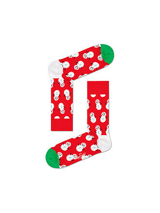 HAPPY SOCKS | Weihnachtssocken Geschenkbox 3er Pkg 36-40 dark blue/navy