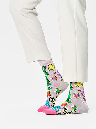 HAPPY SOCKS | Chaussettes femme OUT OF THIS WORLD SOCK 36-40 beige