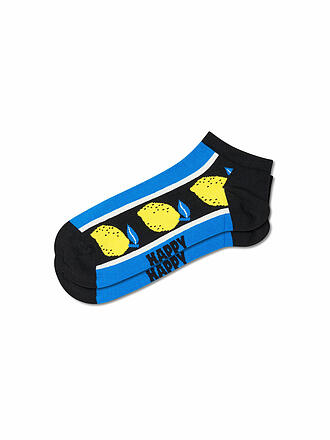 HAPPY SOCKS | Herren Sneaker Socken LEMON 41-46 blue
