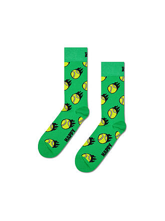 HAPPY SOCKS | Damen Socken TENNIS BALL 36-40 green