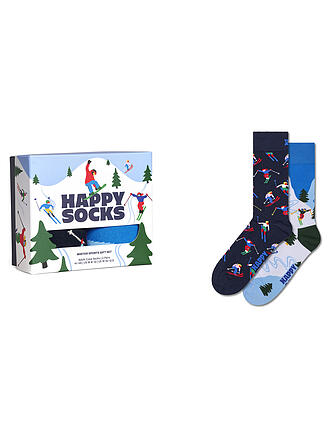 HAPPY SOCKS | Herren Geschenkset 2er Pkg WINTER SPORTS 41-46 white
