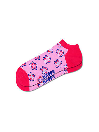 HAPPY SOCKS | Damen Sneaker Socken STARS 36-40 pink