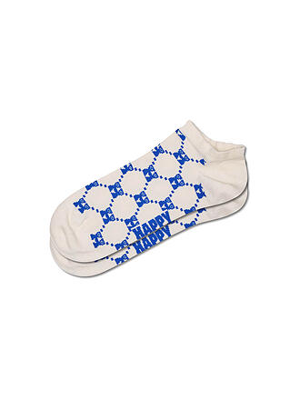 HAPPY SOCKS | Herren Sneaker Socken H MONOGRAM 41-46 white
