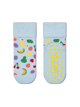 HAPPY SOCKS | Baby ABS Socken FRUITS ANTI-SLIP light blue