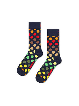 HAPPY SOCKS | Herren Socken BIG DOT 41-46 navy