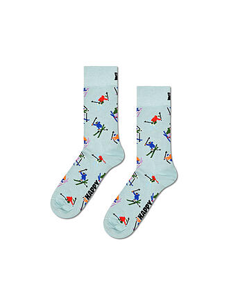 HAPPY SOCKS | Herren Socken SKIING 41-46 light blue