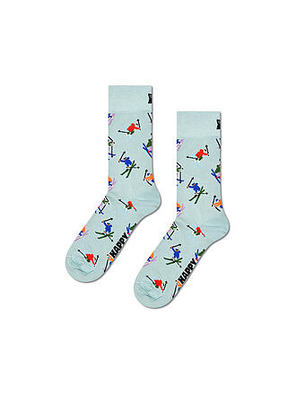 HAPPY SOCKS | Damen Socken SKIING 36-40 light blue