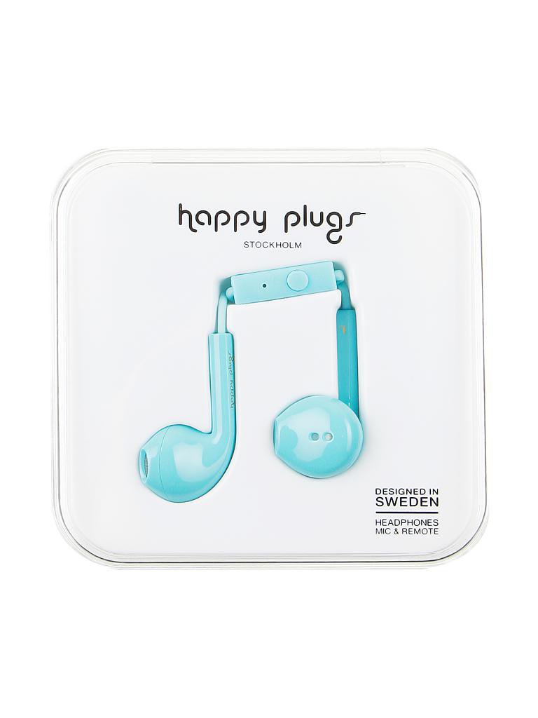 HAPPY PLUGS | Headphones Plus Deluxe Edition "Earbud" | türkis
