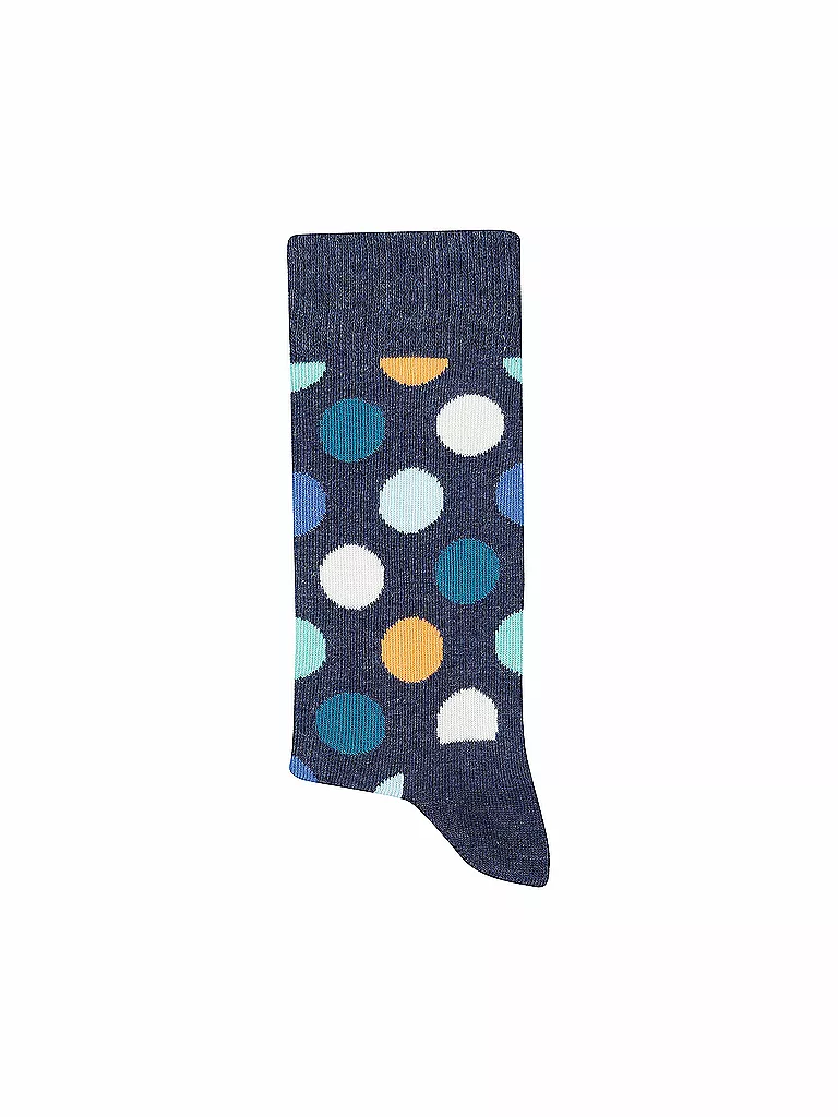HAPPY SOCKS |  Herren Socken BIG DOT blau | blau
