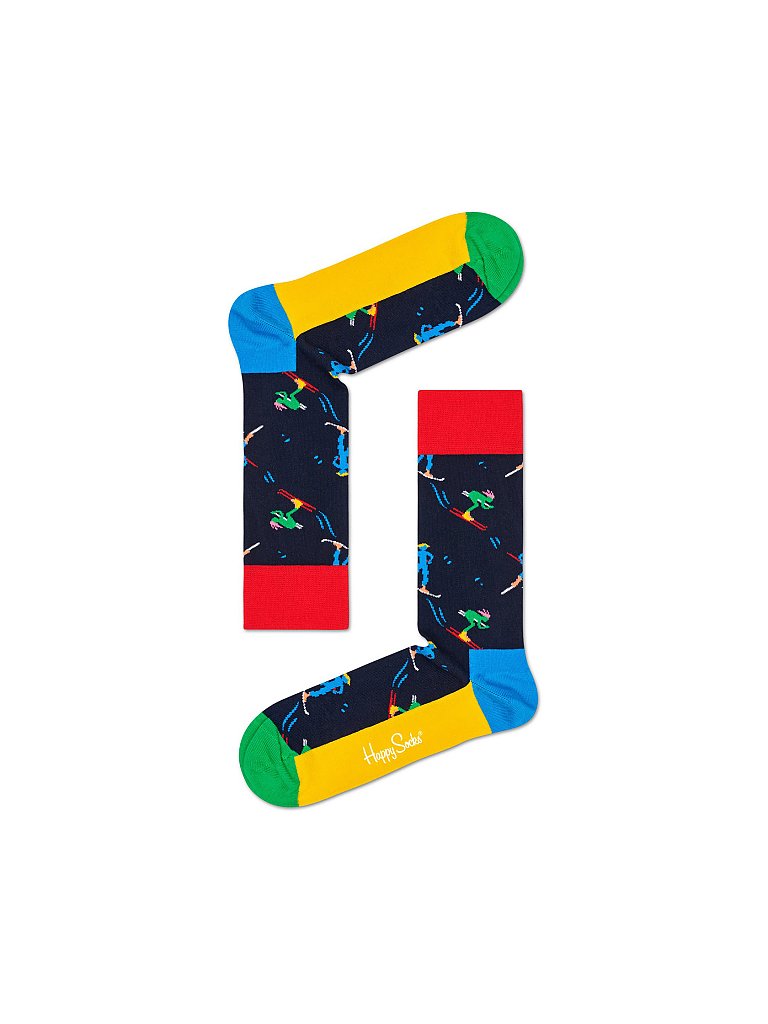 HAPPY SOCKS Socken Skier  bunt | 41-46