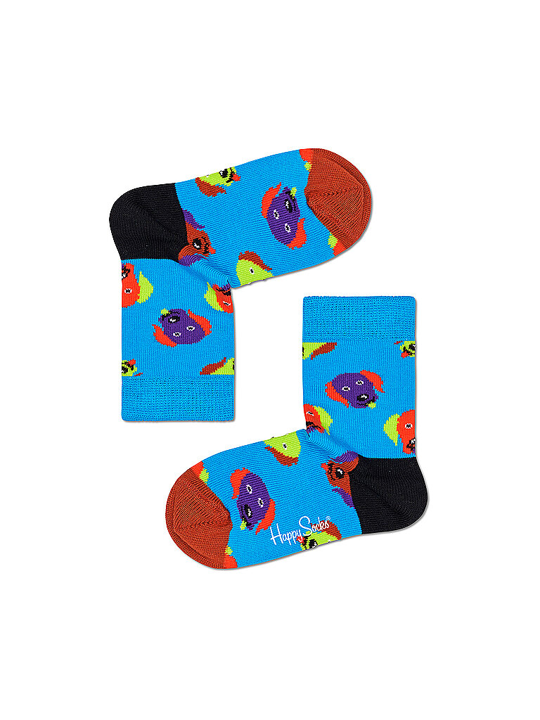 HAPPY SOCKS Kinder Socken Dog bunt | 2-3J