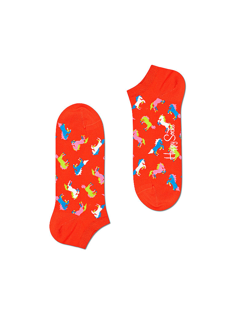 HAPPY SOCKS Damen Sneakersocken 36-40 Horse bunt