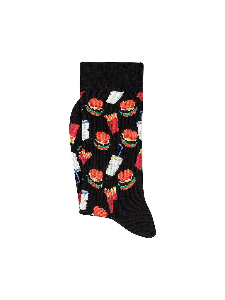 HAPPY SOCKS Socken Hamburger bunt