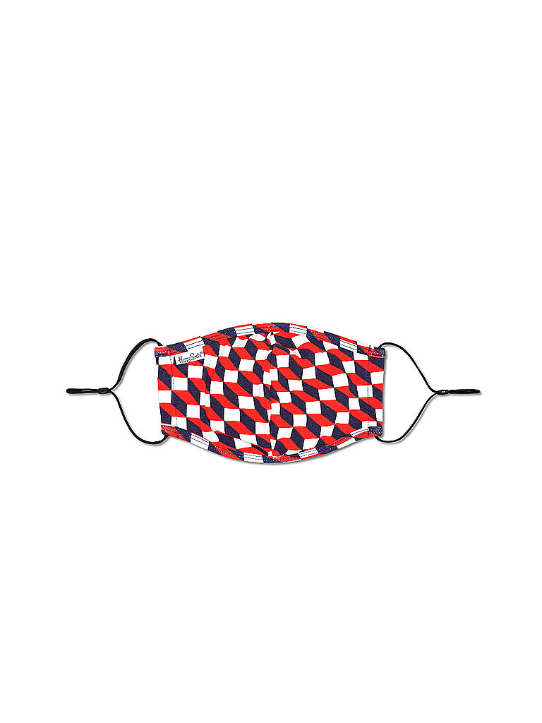 HAPPY SOCKS Mund-Nasen-Maske  Filled Optic  bunt