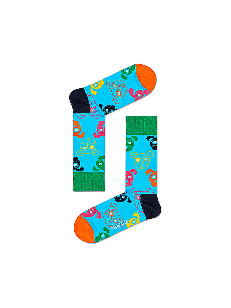 HAPPY SOCKS | Damen Geschenkbox Socken MIXED DOGS 3-er Pkg. 36-40 bunt | bunt