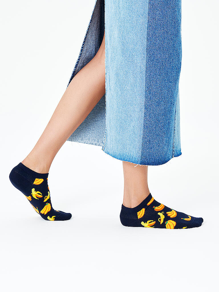 HAPPY SOCKS Damen Sneaker Socken BANANA3640 bunt bunt