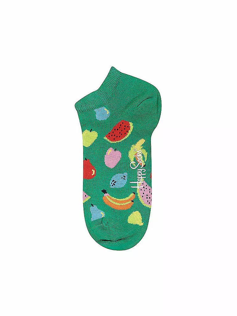 HAPPY SOCKS | Damen Sneaker Socken FRUIT 36-40 bunt | grün